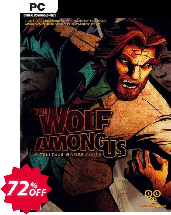 The Wolf Among Us PC, EN  Coupon code 72% discount 