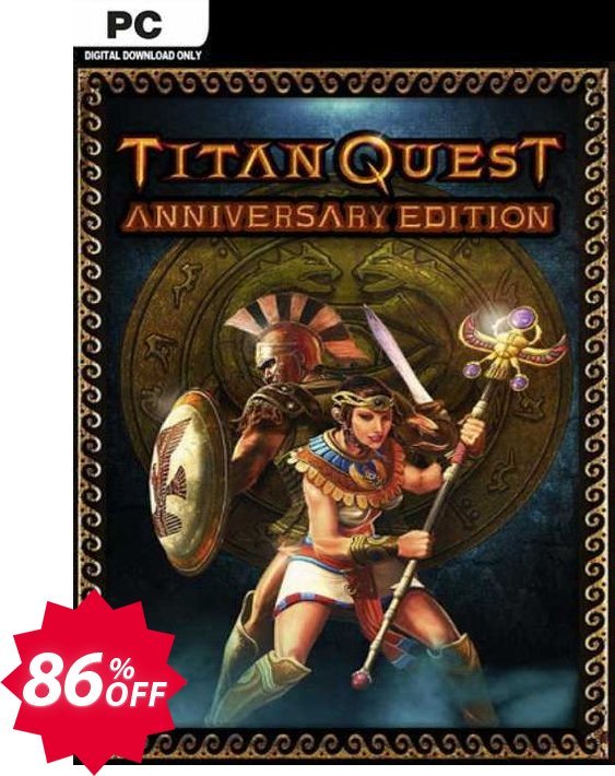 Titan Quest Anniversary Edition PC Coupon code 86% discount 