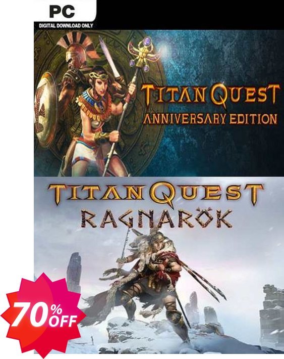 Titan Quest Anniversary + Ragnarok PC Coupon code 70% discount 