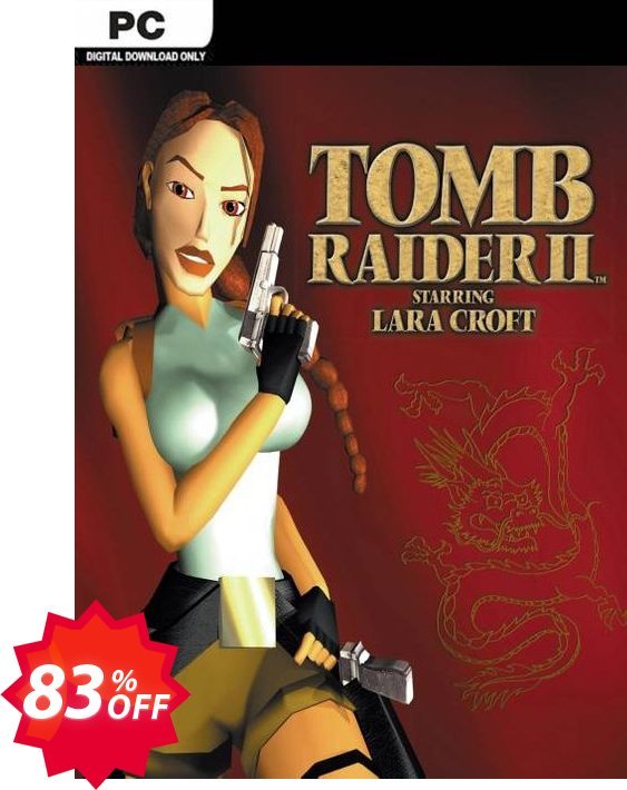 Tomb Raider 2 PC, EN  Coupon code 83% discount 