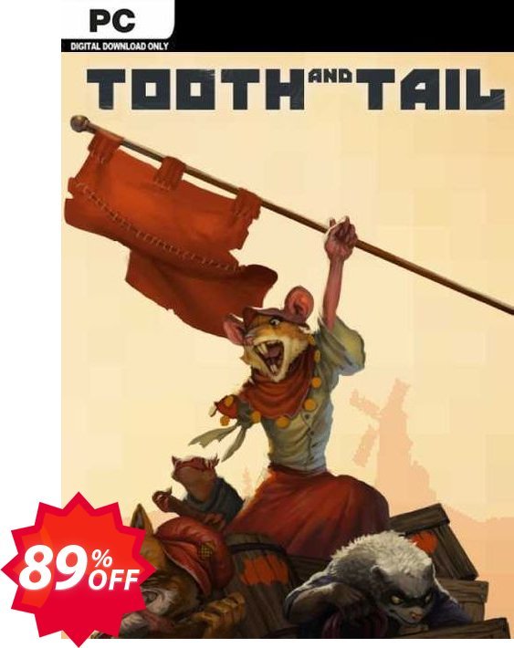 Tooth and Tail PC Coupon code 89% discount 