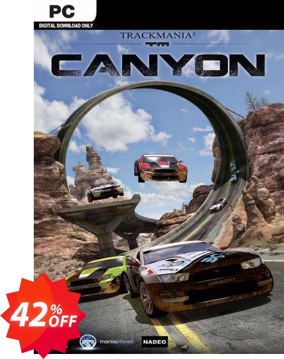 TrackMania² Canyon PC Coupon code 42% discount 