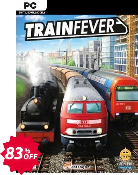 Train Fever PC Coupon code 83% discount 