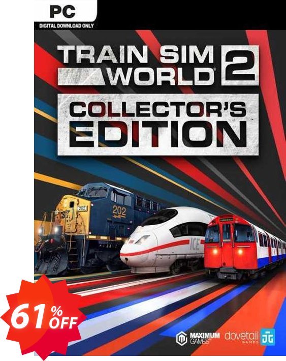 Train Sim World 2 - Collectors Edition PC, EU  Coupon code 61% discount 