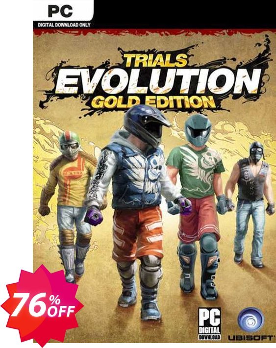 Trials Evolution Gold Edition PC Coupon code 76% discount 