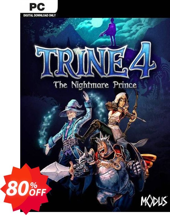 Trine 4 - The Nightmare Prince PC, EU  Coupon code 80% discount 