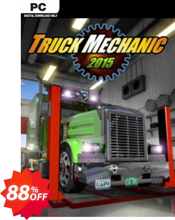 Truck Mechanic Simulator 2015 PC Coupon code 88% discount 