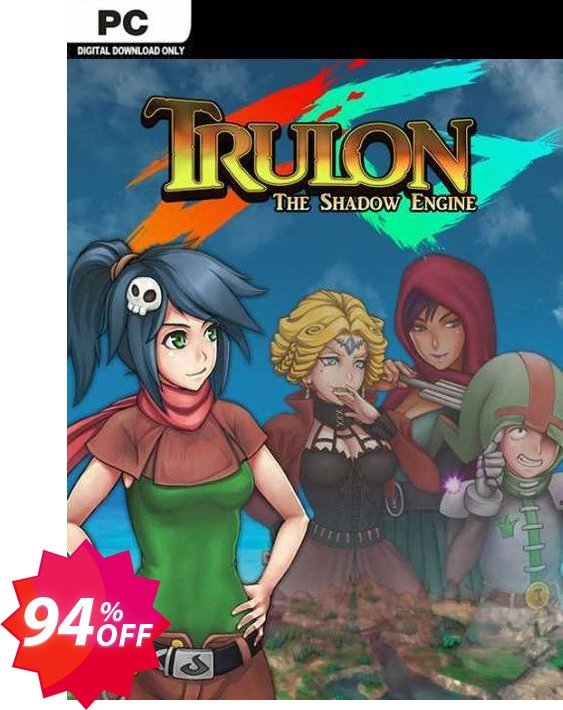 Trulon: The Shadow Engine PC Coupon code 94% discount 