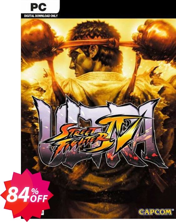 Ultra Street Fighter IV PC, EU  Coupon code 84% discount 