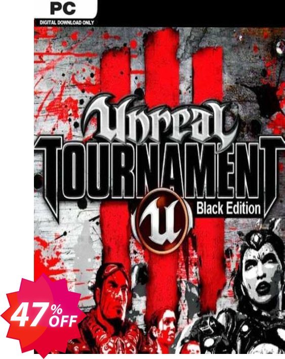 Unreal Tournament 3 Black PC Coupon code 47% discount 