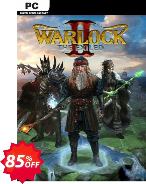 Warlock 2: The Exiled PC, EU  Coupon code 85% discount 