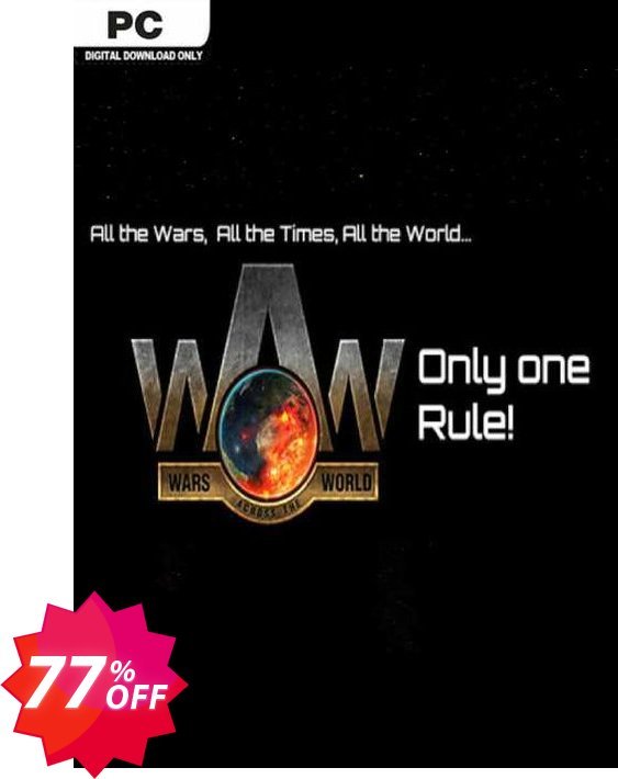 Wars Across the World PC Coupon code 77% discount 