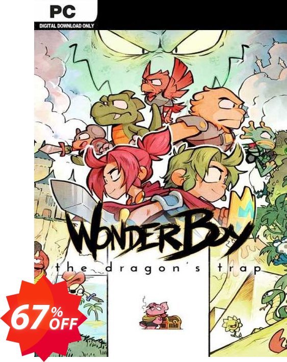 Wonder Boy The Dragons Trap PC Coupon code 67% discount 