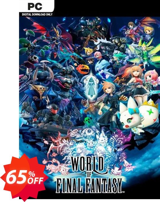 World of Final Fantasy PC Coupon code 65% discount 