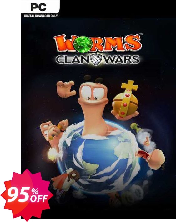 Worms Clan Wars PC Coupon code 95% discount 