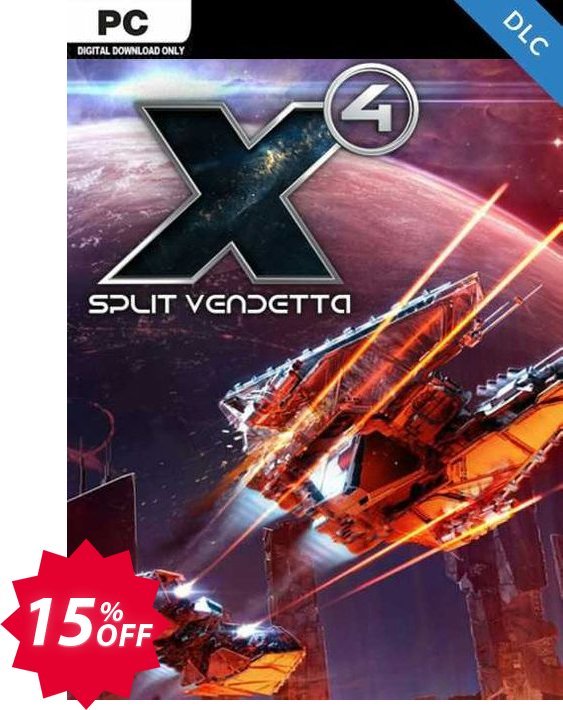 X4: Split Vendetta PC - DLC Coupon code 15% discount 