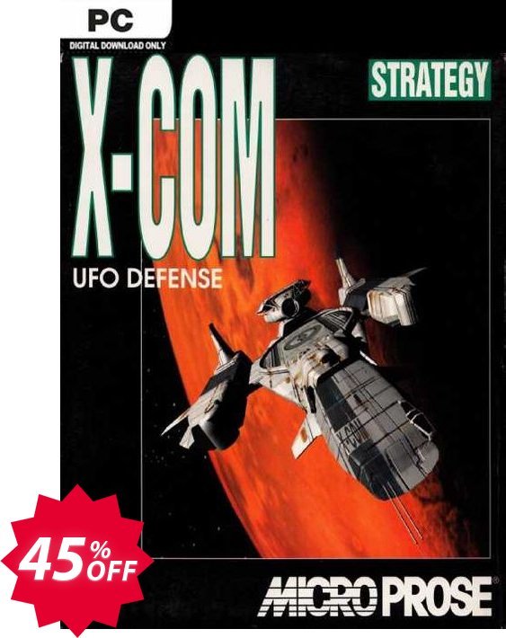 X-COM: UFO Defense PC, EN  Coupon code 45% discount 