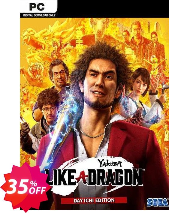 Yakuza: Like a Dragon Day Ichi Edition PC, WW  Coupon code 35% discount 