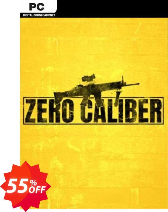 Zero Caliber VR PC, EN  Coupon code 55% discount 