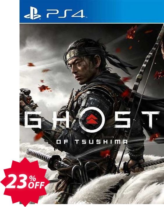 Ghost of Tsushima PS4, EU  Coupon code 23% discount 