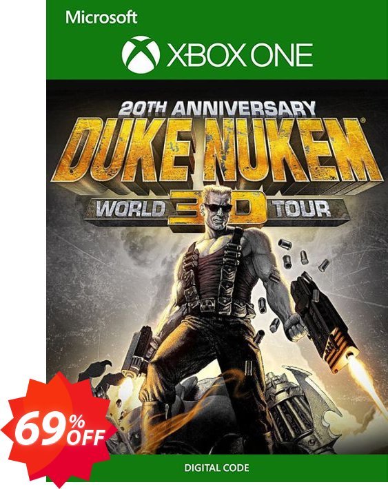 Duke Nukem 3D 20th Anniversary World Tour Xbox One, UK  Coupon code 69% discount 