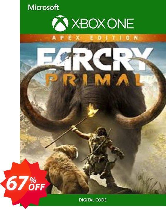 Far Cry Primal - Apex Edition Xbox One, UK  Coupon code 67% discount 