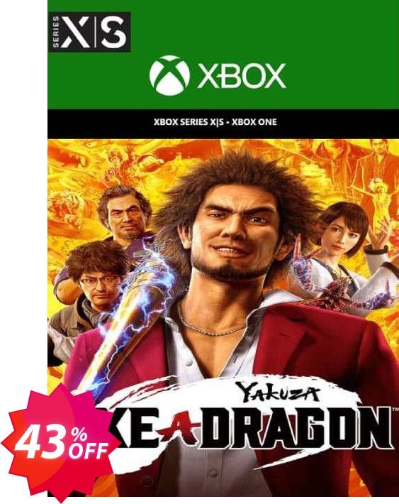 Yakuza: Like a Dragon  Xbox One/Xbox Series X|S , UK  Coupon code 43% discount 