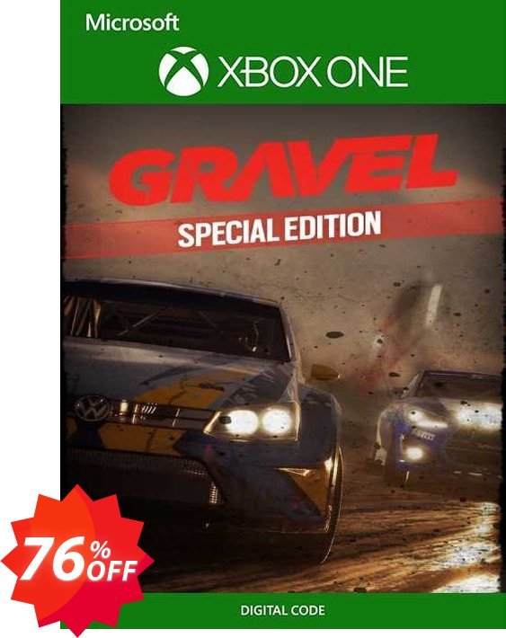 Gravel - Special Edition Xbox One, UK  Coupon code 76% discount 