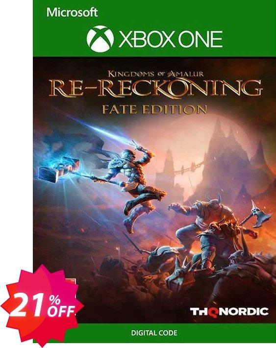 Kingdoms of Amalur: Re-Reckoning FATE Edition Xbox One, EU  Coupon code 21% discount 