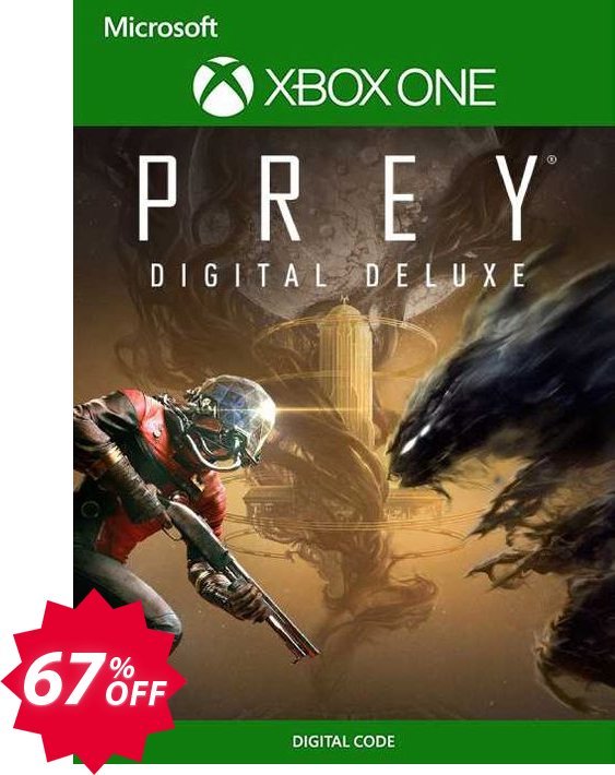 Prey: Digital Deluxe Edition Xbox One, UK  Coupon code 67% discount 