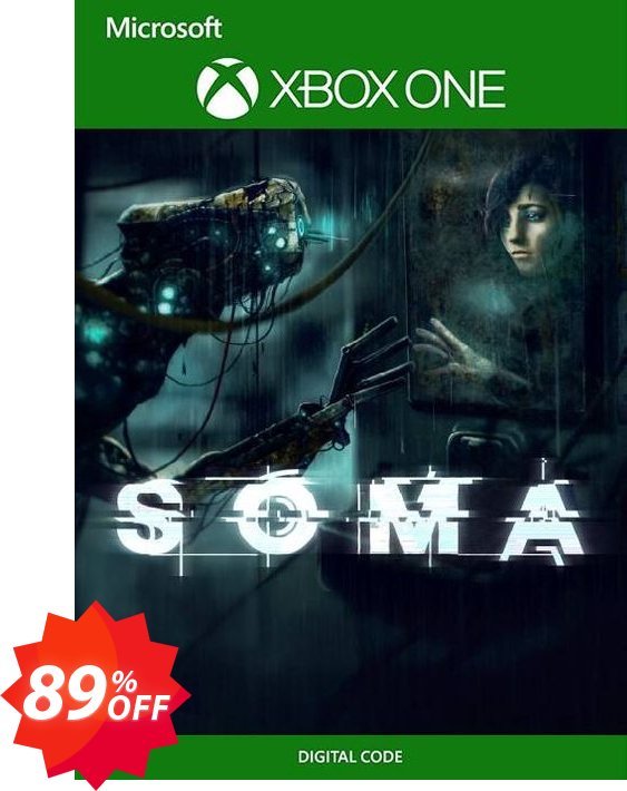 SOMA Xbox One, EU  Coupon code 89% discount 