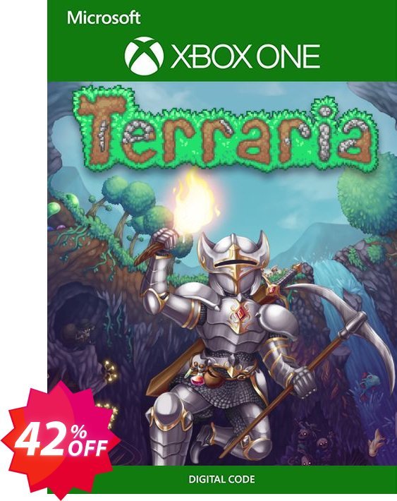 Terraria Xbox One, UK  Coupon code 42% discount 