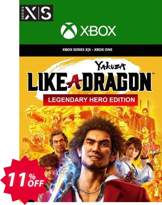 Yakuza: Like a Dragon Legendary Hero Edition  Xbox One/Xbox Series X|S, US  Coupon code 11% discount 