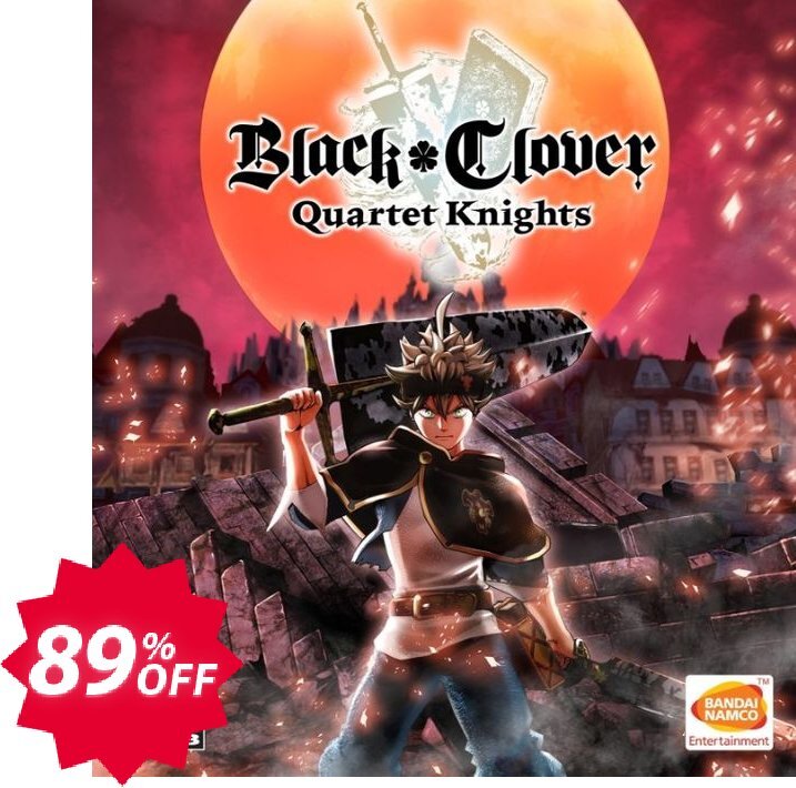 Black Clover: Quartet Knights PC Coupon code 89% discount 