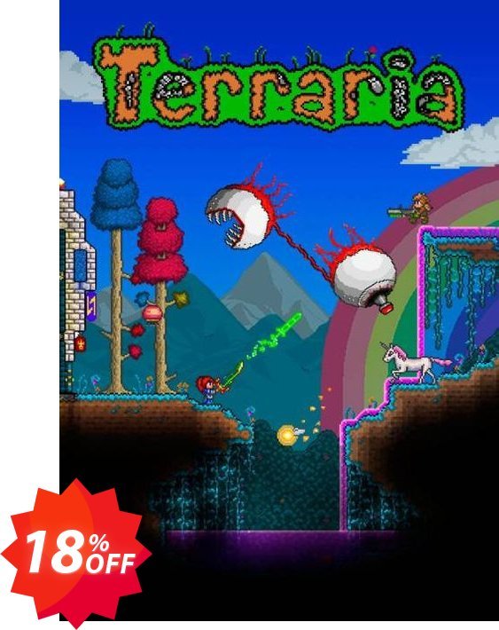 Terraria PC Coupon code 18% discount 