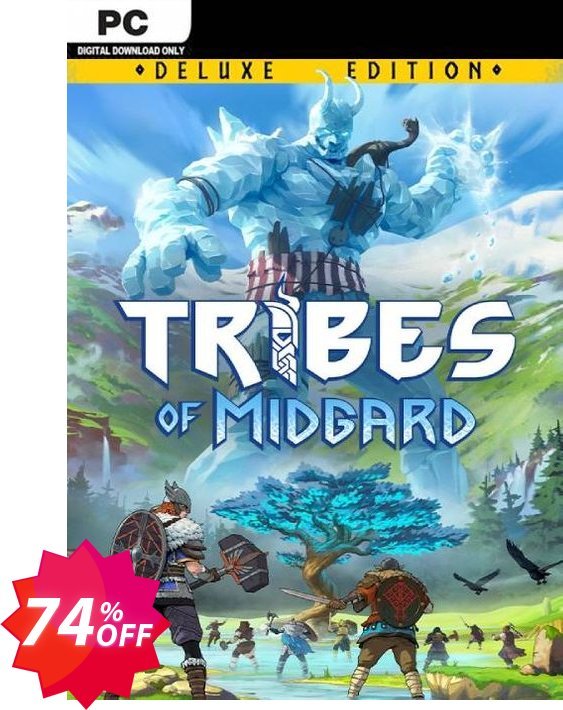 Tribes of Midgard - Deluxe Edition PC Coupon code 74% discount 