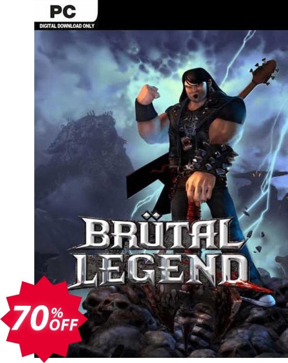 Brutal Legend PC Coupon code 70% discount 