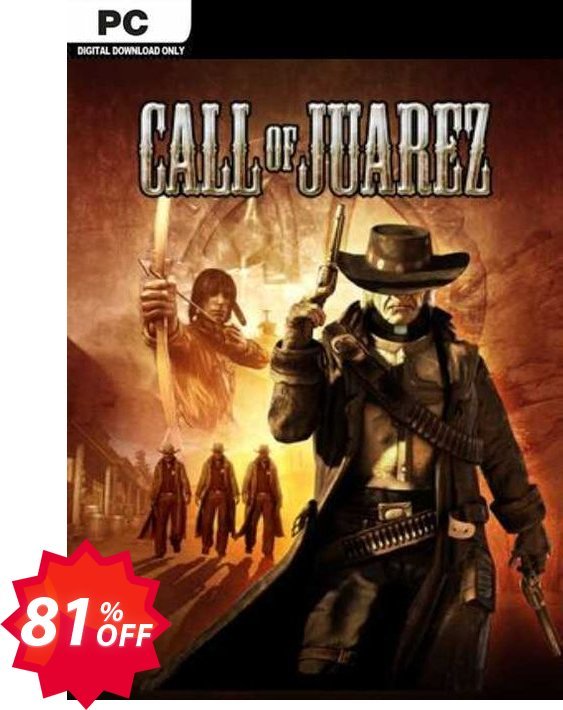 Call of Juarez PC Coupon code 81% discount 