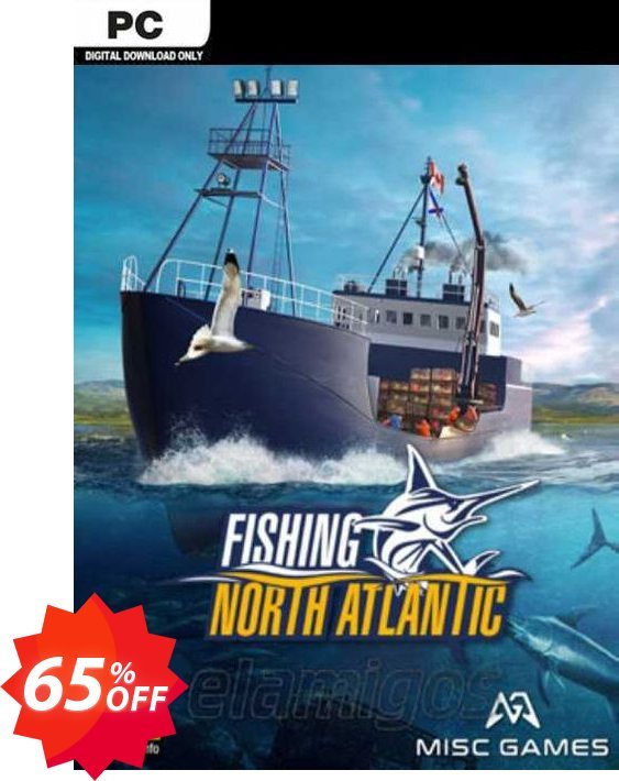 Fishing: North Atlantic PC Coupon code 65% discount 