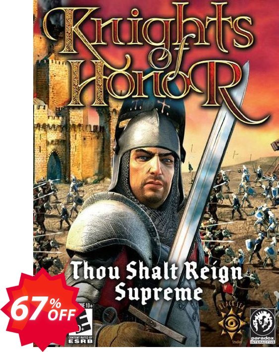 Knights of Honor PC Coupon code 67% discount 