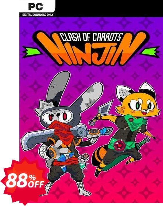 Ninjin: Clash of Carrots PC Coupon code 88% discount 