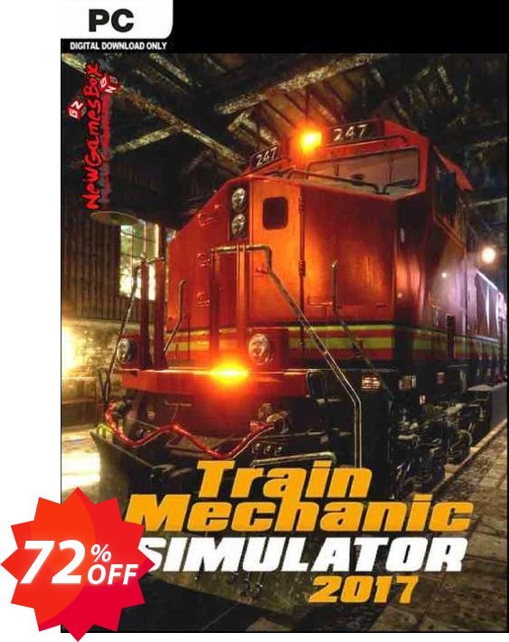 Train Mechanic Simulator 2017 PC Coupon code 72% discount 