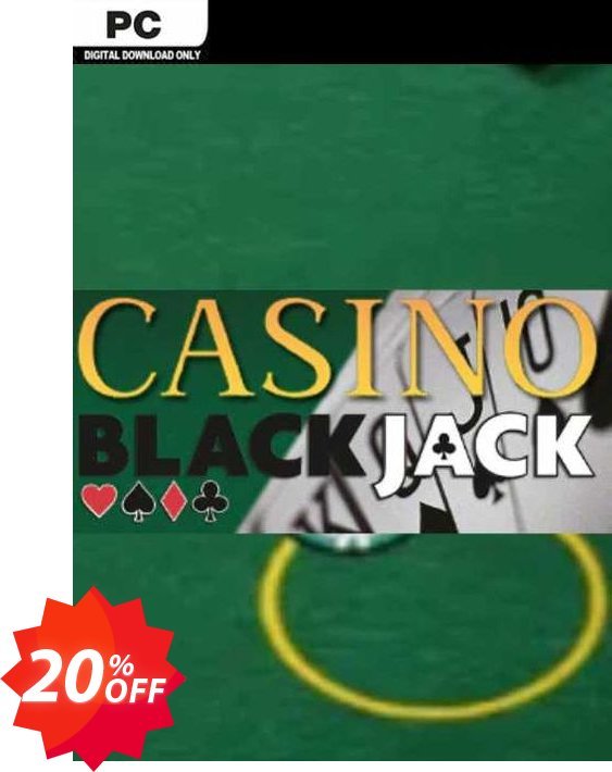 Casino Blackjack PC Coupon code 20% discount 