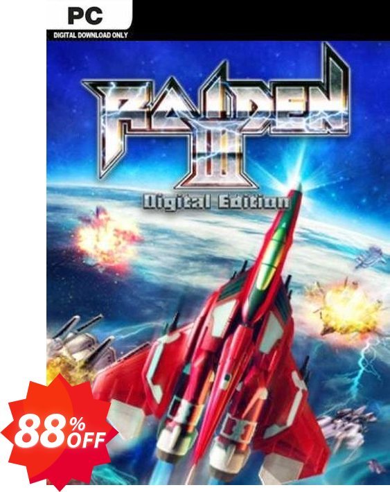 Raiden III Digital Edition PC, EN  Coupon code 88% discount 