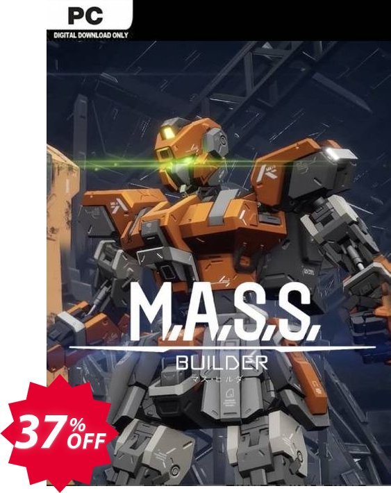 M.A.S.S. Builder PC Coupon code 37% discount 