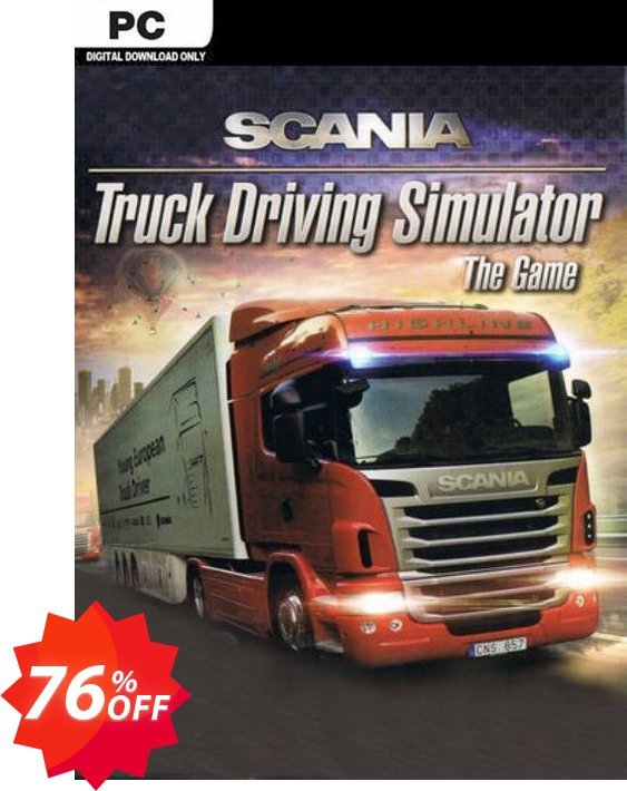 Scania Truck Driving Simulator PC Coupon code 76% discount 