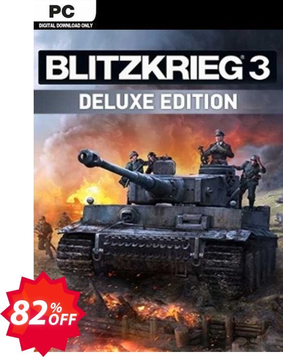 Blitzkrieg 3 Deluxe Edition PC Coupon code 82% discount 