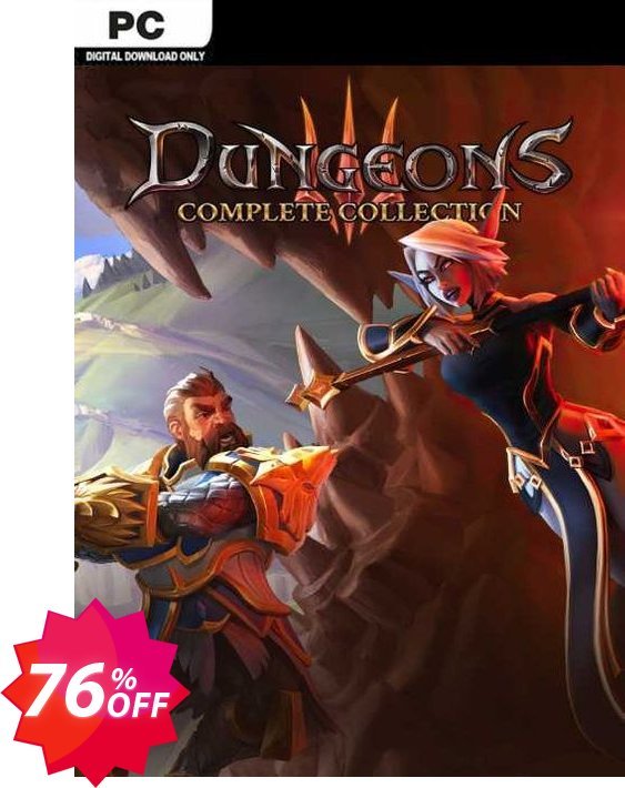 Dungeons 3 - Complete Collection PC Coupon code 76% discount 