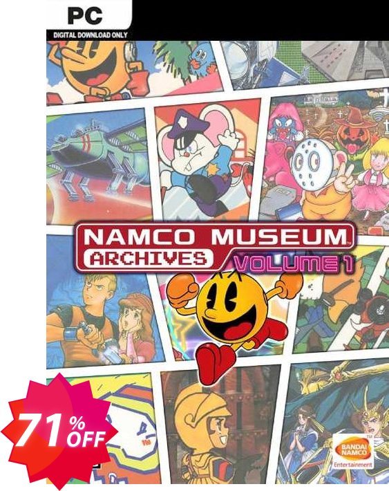 Namco Museum Archives Volume 1 PC Coupon code 71% discount 