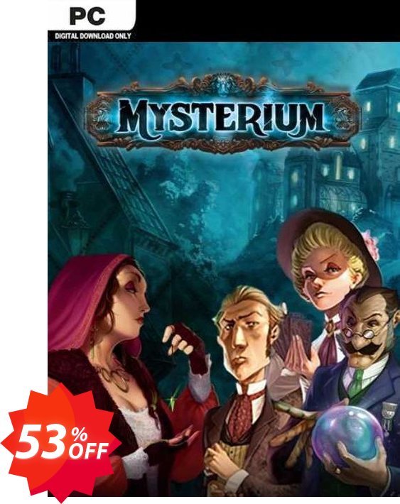 Mysterium: A Psychic Clue Game PC Coupon code 53% discount 